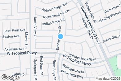 Map image of the property - 6046 Evening View St