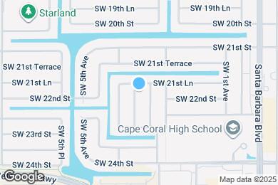 Map image of the property - 2141 SW 3rd Pl
