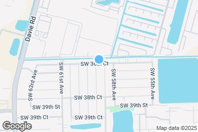 Map image of the property - 3662 SW 59th Ave