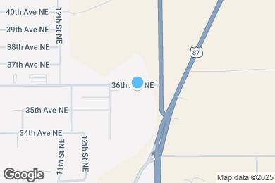 Map image of the property - 1420 36th Ave NE