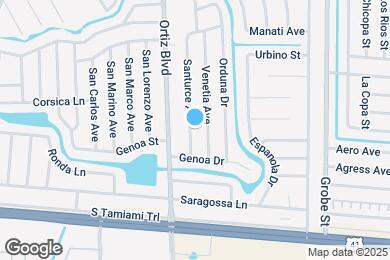Map image of the property - 217 Santurce Ave