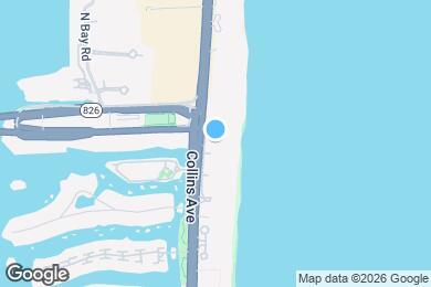 Map image of the property - 16485 Collins Ave