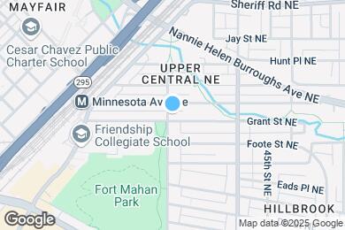 Map image of the property - 4200 Grant Street, NE