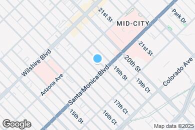 Map image of the property - 1345 18th St