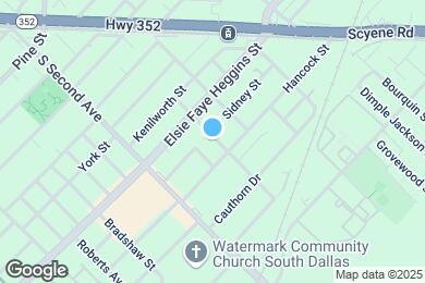 Map image of the property - 3626 Sidney St