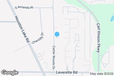 Map image of the property - 124 Carter Woods Dr