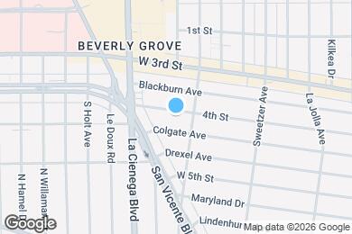 Map image of the property - 8422 W 4th St