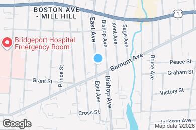 Map image of the property - 270 East Ave