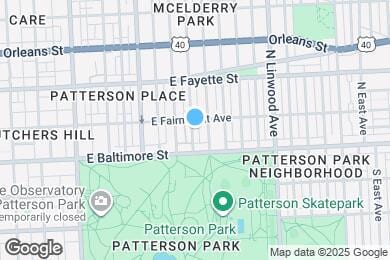 Map image of the property - 27 N Glover St