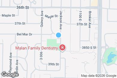 Map image of the property - 3779 Jackson Ave