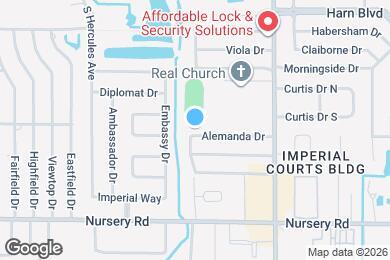 Map image of the property - 2110 Alemanda Dr