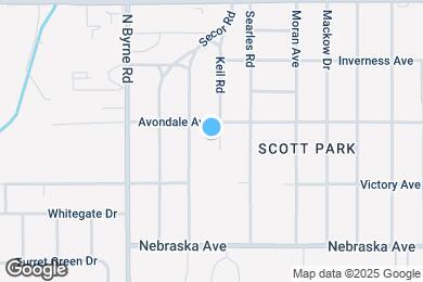 Map image of the property - 817 Keil Rd