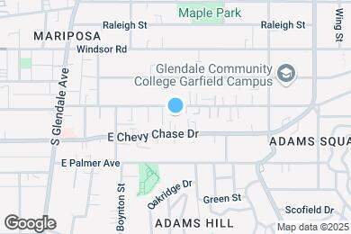 Map image of the property - 714 E Acacia Ave