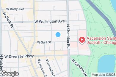 Map image of the property - 432 W Surf St