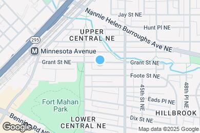 Map image of the property - 4221 Grant St NE