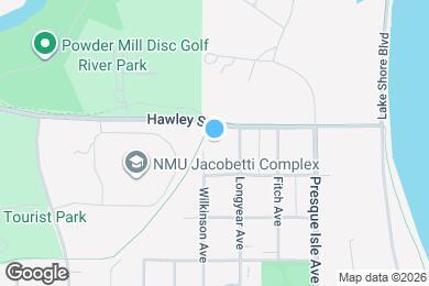 Map image of the property - 517 Hawley St