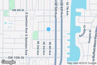Map image of the property - 706 SE 4th Ave