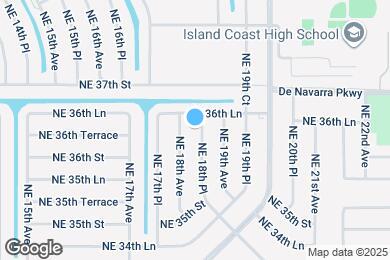 Map image of the property - 3618 NE 18th Pl