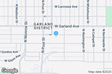 Map image of the property - 627 W Providence Ave
