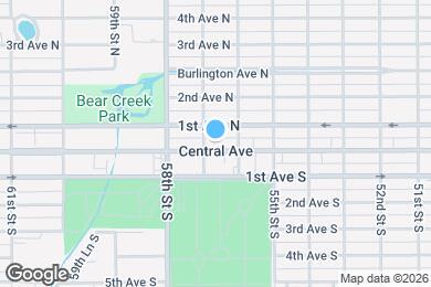 Map image of the property - 5645 Central Ave