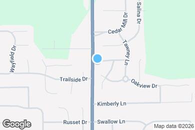 Map image of the property - 7025 Village Oaks Dr