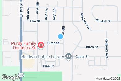 Map image of the property - 1680 5th Ave
