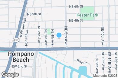 Map image of the property - 445 NE 1st St