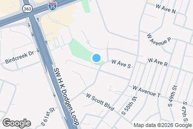 Map image of the property - 3104 W Avenue T