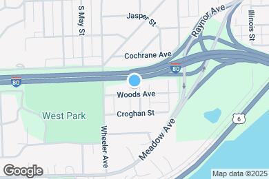 Map image of the property - 609 Ida St