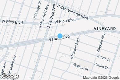 Map image of the property - 4868 Venice Blvd.