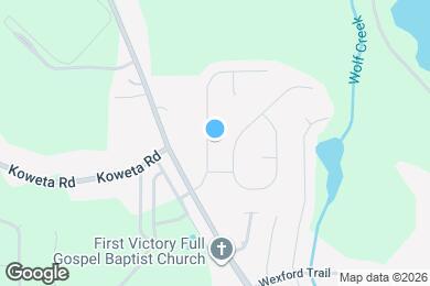 Map image of the property - 5300 Forest Downs Ln