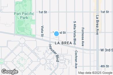 Map image of the property - 217 S Fuller Ave