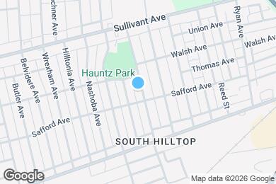 Map image of the property - 543 Woodbury Ave