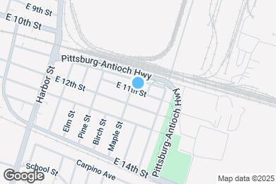 Map image of the property - 822 E 11th St