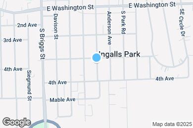 Map image of the property - 303 Barr Elms Ave