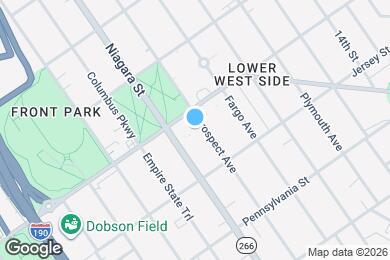 Map image of the property - 516 Prospect Ave