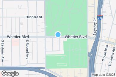 Map image of the property - 4252 Whittier Blvd