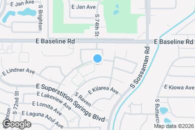 Map image of the property - 2044 S Avoca Cir