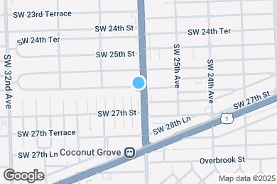 Map image of the property - 2600 SW 27th Ave
