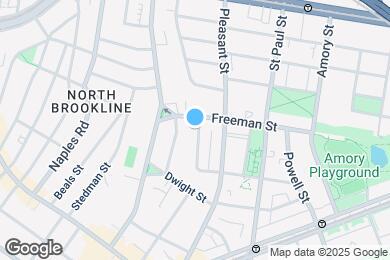 Map image of the property - 124 Browne St