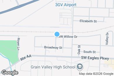 Map image of the property - 219 Aaron Ln