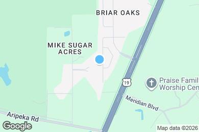 Map image of the property - 18105 Arbor Crest Dr