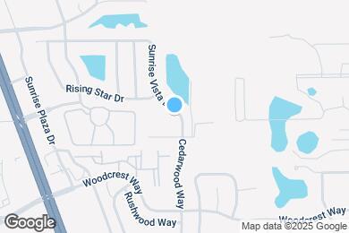 Map image of the property - 16930 Sunrise Vista Dr