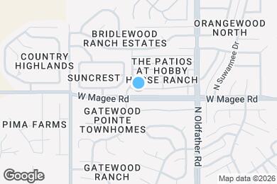 Map image of the property - 4361 W Bunk House Rd