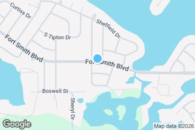 Map image of the property - 571 Fort Smith Blvd