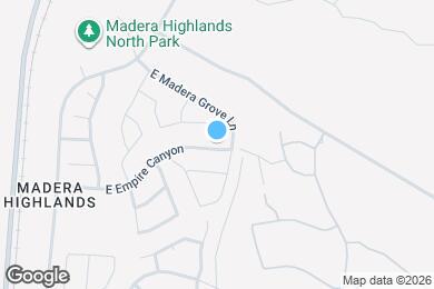Map image of the property - 1147 E Empire Canyon