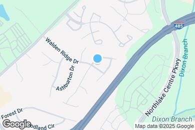 Map image of the property - 8907 Walden Ridge Dr