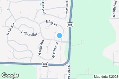 Map image of the property - 5651 N 13th Ave