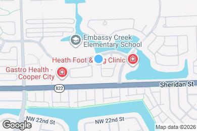 Map image of the property - 2632 W Saratoga Dr