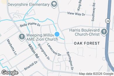 Map image of the property - 4901 Delivau Dr